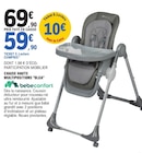 Chaise haute multipositions "OLEA" - BEBECONFORT en promo chez E.Leclerc Saint-Étienne à 59,90 €