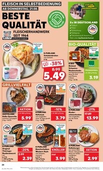 Steak im Kaufland Prospekt "Aktuelle Angebote" mit 52 Seiten (Nürnberg)