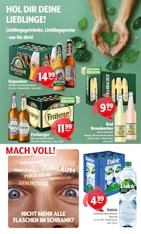 Volvic im Huster Prospekt "Aktuelle Angebote" mit 12 Seiten (Plauen)