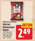 Lübecker Edelmarzipan-Kugeln im Angebot bei WEZ in Herford Lübecker Edelmarzipan-Kugeln Angebote von EDEKA Herzstücke bei WEZ Herford für 2,49 €