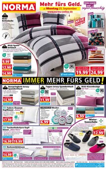 Norma Nürnberg Prospekt der aktuellen Woche, gültig von 25.09.2023 bis 30.09.2023 Aktueller Norma Nürnberg Prospekt "Mehr fürs Geld" mit 16 Seiten