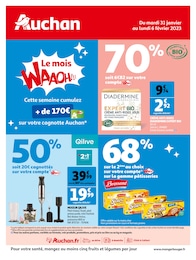 Auchan Hypermarché Catalogue "Auchan", 64 pages, Le Havre,  31/01/2023 - 06/02/2023