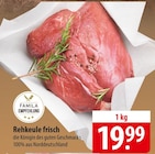 Rehkeule frisch bei famila Nordost im Göhl Prospekt für 19,99 €