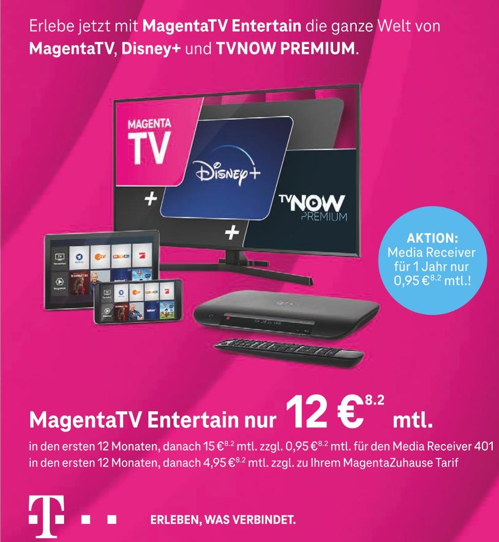 cosmophone Hannover - MagentaTV Entertain MagentaTV Entertain Angebot bei cosmophone Hannover im Prospekt Aktuelle Angebote