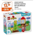 DUPLO PEPPAS GARTEN MIT BAUMHAUS von LEGO im aktuellen Müller Prospekt für 13,99 €