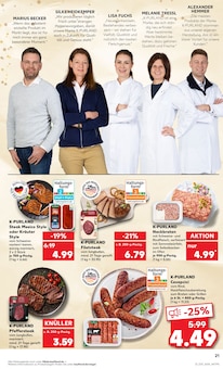 Steak im Kaufland Prospekt "Aktuelle Angebote" mit 67 Seiten (Heilbronn)