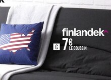 A. Vogel - Finlandek dans le catalogue Géant Casino Coussin déhoussable 40 x 40 cm a-state - Finlandek à 7,00 € en promo chez Géant Casino