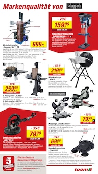 Bohrmaschine im toom Baumarkt Prospekt "Respekt, wer's selber macht." mit 20 Seiten (Recklinghausen)