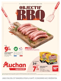 Catalogue Supermarchés Auchan Supermarché en cours à Saint-Gaudens et alentours, OBJECTIF BBQ, 36 pages, 30/06/2026 - 11/07/2026