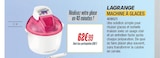 Promo Machine à glaces à 62,99 € dans le catalogue Proxi Confort à Sarzeau