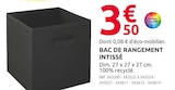 Promo Bac de rangement intissé à 3,50 € dans le catalogue Mr. Bricolage à Bias