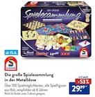 Die große Spielesammlung in der Metalldose im ALDI SÜD Prospekt Die große Spielesammlung in der Metalldose von Schmidt im aktuellen ALDI SÜD Prospekt für 29,99 €