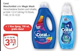 Waschmittel oder Magic Wash Angebote von Coral bei GLOBUS Gotha für 3,33 €