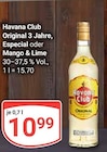 Aktuelle Rum Angebote bei GLOBUS in Siegen (Universitätsstadt) Aktuelles Original 3 Jahre, Especial oder Mango & Lime Angebot bei GLOBUS in Siegen (Universitätsstadt) ab 10,99 €
