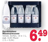Aktuelle Gerolsteiner Angebote bei E center in Mannheim Aktuelles Mineralwasser Angebot bei E center in Mannheim ab 6,49 €