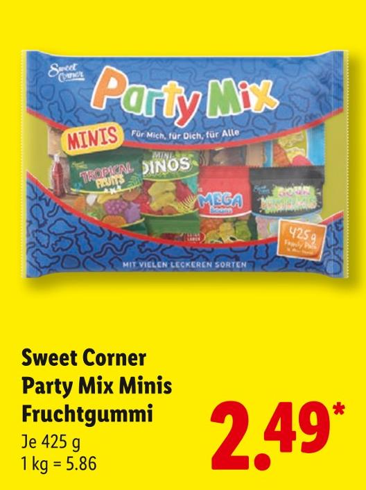 Party Mix Minis Fruchtgummi