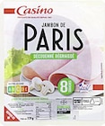 Promo Jambon de Paris découenné dégraissé à 3,45 € dans le catalogue Casino Supermarchés ""