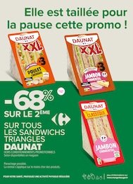 Prix et réduction Sandwich dans le prospectus Carrefour Proximité en cours Offre Sandwich dans le catalogue Carrefour Proximité du moment à la page 3