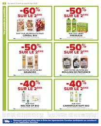 Offre Produits Bio dans le catalogue Carrefour du moment à la page 4