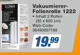 Aktuelle Vakuumbeutel Angebote bei expert in Regensburg Aktuelles Vakuumierer-Folienrolle 1222 Angebot bei expert in Regensburg ab 19,99 €