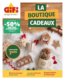 Catalogue Gifi à Pontault-Combault, avec 20 pages Prospectus Gifi à Pontault-Combault, "LA BOUTIQUE CADEAUX", 20 pages, 01/12/2025 - 08/12/2025