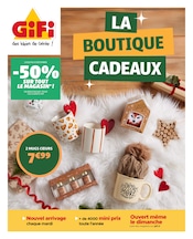 Catalogue Bazar & Déstockage Gifi en cours à Courrières et alentours, "LA BOUTIQUE CADEAUX", 20 pages, 01/12/2025 - 08/12/2025