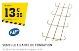 Semelle filante de fondation à Tout Faire dans Massaguel