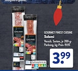 Salami von GOURMET FINEST CUISINE für 3,99 € bei ALDI SÜD im Angebot Salami von GOURMET FINEST CUISINE im aktuellen ALDI SÜD Prospekt