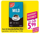 Aktuelles Kaffee Mild Angebot bei E center in Landau (Pfalz) ab 5,99 €
