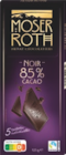 TABLETTE DE CHOCOLAT NOIR 85% - MOSER ROTH - Aldi à Agen TABLETTE DE CHOCOLAT NOIR 85% - MOSER ROTH en promo chez Aldi Agen à 1,79 €