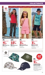 Offre Vêtements Fille dans le catalogue Super U du moment à la page 17
