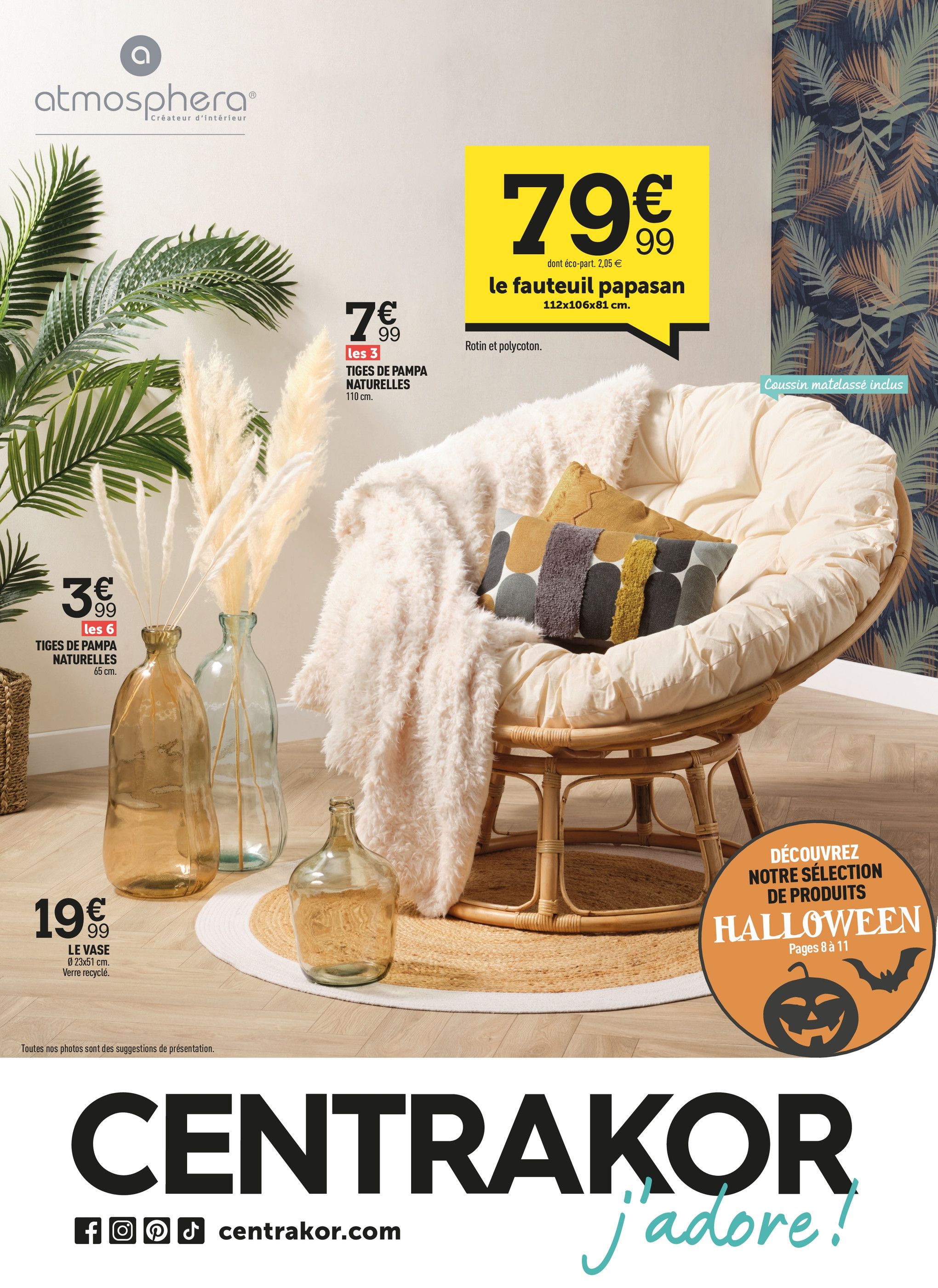 Catalogue Centrakor à Angers, avec 12 pages Prospectus Centrakor à Angers, "Centrakor, j'adore !", 12 pages, 18/10/2021 - 31/10/2021