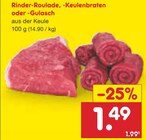 Rinder-Roulade Angebote bei Netto Marken-Discount Görlitz für 1,49 €