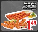 Suvlaki-Spieße im Angebot bei EDEKA in Ingolstadt Suvlaki-Spieße Angebote bei EDEKA Ingolstadt für 1,49 €