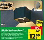 Aktuelle LED-Lampe Angebote bei Hagebaumarkt in Bochum Aktuelles LED-Akku-Wandleuchte „Ruka“ oder LED-Akku-Wandleuchte „Quatara“ Angebot bei Hagebaumarkt in Bochum ab 12,99 €