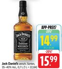 Tennessee Whiskey Angebote von Jack Daniel's bei E center Bietigheim-Bissingen für 14,99 €