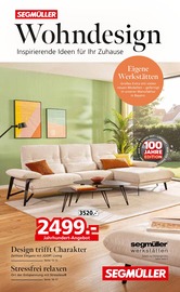 Aktueller Segmüller Prospekt mit Sofa, "Wohndesign - Inspirierende Ideen für ihr Zuhause", Seite 1