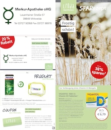 LINDA Premiumapotheke Prospekt für Mittweida mit 3 Seiten LINDA Premiumapotheke Prospekt für Mittweida: "Aktuelle Angebote", 3 Seiten, 01.02.2026 - 28.02.2026