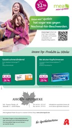 mea - meine apotheke Prospekt für Hanau: "Unsere Oktober-Angebote", 4 Seiten, 01.10.2025 - 31.10.2025