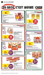 Prix et réduction Saucisses cocktail dans le prospectus Intermarché Super en cours Offre Saucisses cocktail dans le catalogue Intermarché Super du moment à la page 10