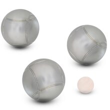 Decathlon Villabé - 3 BOULES DE PÉTANQUE 100 LOISIR. 1 STRIE Promo 3 BOULES DE PÉTANQUE 100 LOISIR. 1 STRIE dans le catalogue Decathlon "Decathlon" à Villabé
