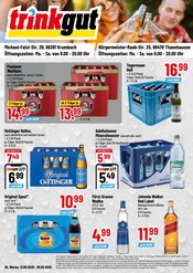 Trinkgut Discounter Prospekt der aktuellen Woche mit 4 Seiten, gültig von 31.08.2026 bis 05.09.2026, in Buch und Umgebung Aktueller Trinkgut Discounter Prospekt in Buch und Umgebung, "Aktuelle Angebote" mit 4 Seiten, 31.08.2026 - 05.09.2026
