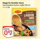 Für Genießer Sauce Angebote von Maggi bei GLOBUS Neunkirchen für 0,89 €