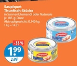 Thunfisch-Stücke im V-Markt Prospekt Thunfisch-Stücke von Saupiquet im aktuellen V-Markt Prospekt für 1,99 €