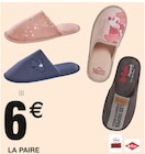 Mule femme ou homme en promo chez Carrefour Tourcoing à 6,00 €