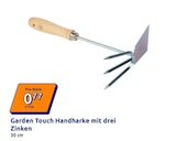 Garden Touch Handharke mit drei Zinken im aktuellen Action Prospekt