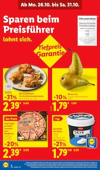Prospekt der Woche "LIDL LOHNT SICH" Seite 2, 26.10.2026 bis 31.10.2026 für Wuppertal Aktueller Prospekt "LIDL LOHNT SICH" Seite 2 von 76 Seiten für Wuppertal