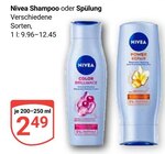 Shampoo im Angebot bei GLOBUS in Krefeld Shampoo Angebote von Nivea bei GLOBUS Krefeld für 2,49 €