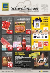 Aktueller EDEKA Prospekt mit Cola, "Aktuelle Angebote", Seite 1