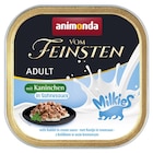 Animonda Cat Vom Feinsten mit Kaninchen in Sahnesauce 100 g bei Zookauf im Jessen Prospekt für 0,79 €